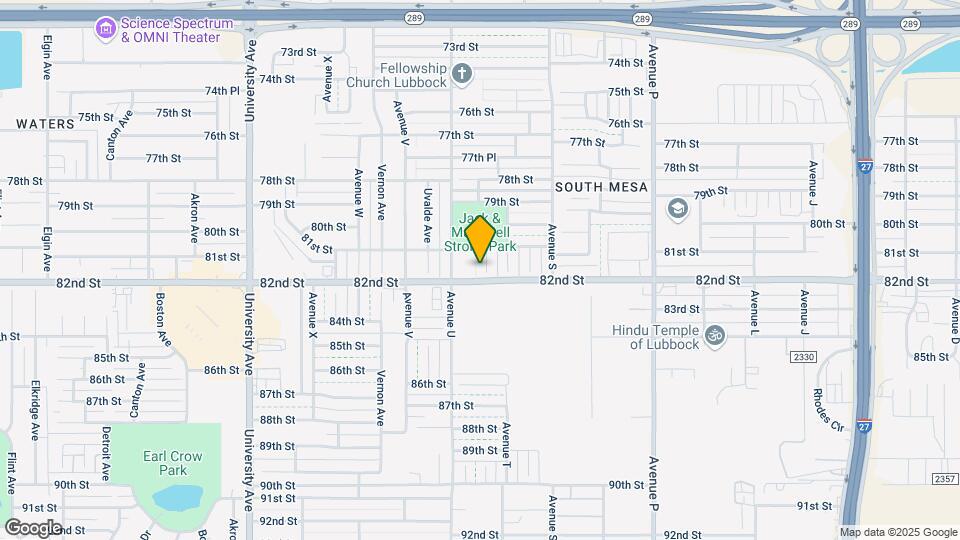 8114 Temple Ave Map and Location Details