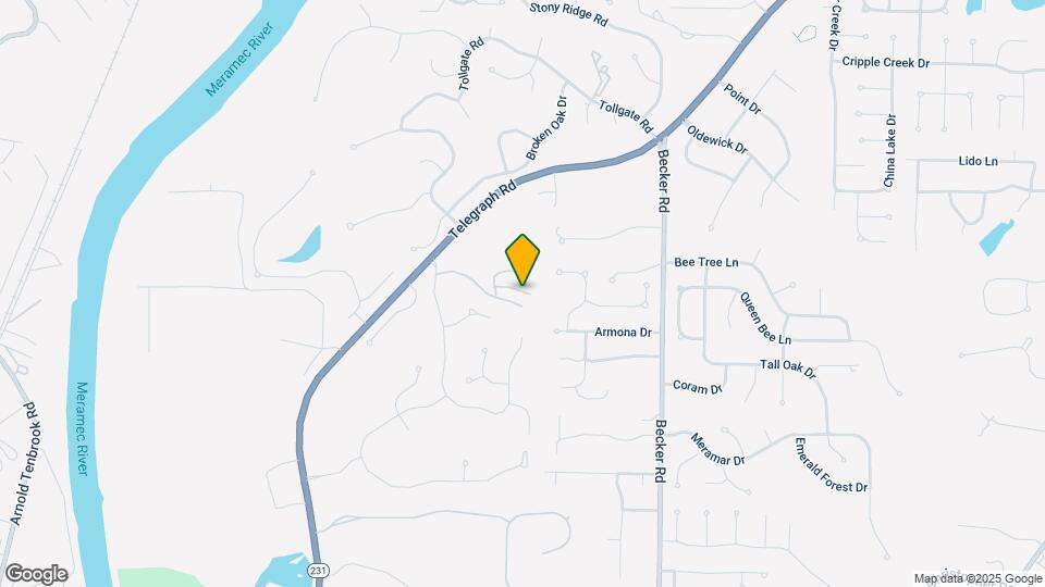2802 Par Valley Ct Map and Location Details