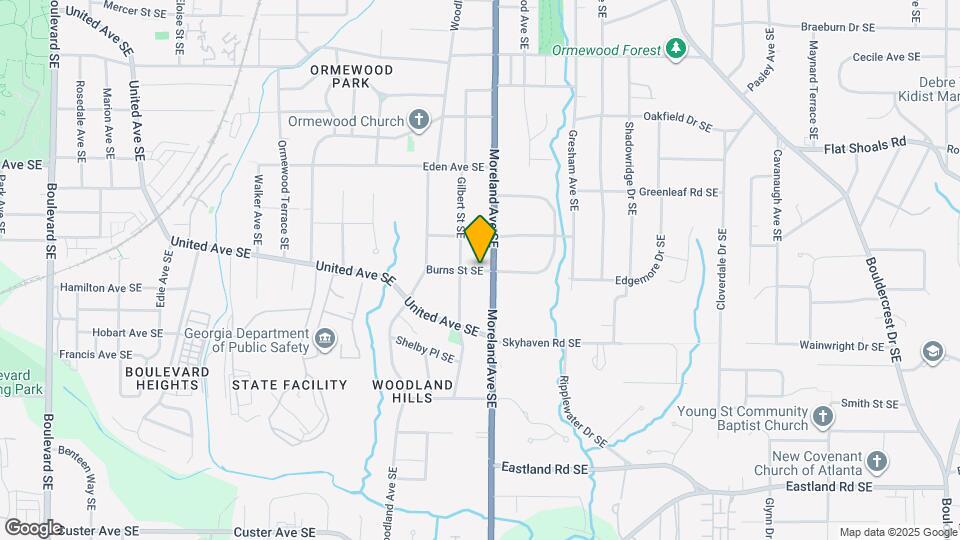 1150 Burns St SE Map and Location Details