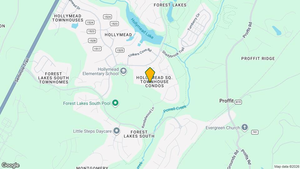 2654 Gatewood Cir Map and Location Details