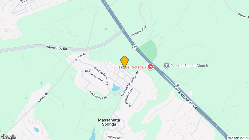 2861 Congers Creek Rd Map and Location Details