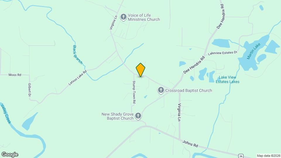 1630 Virginia Ln Map and Location Details