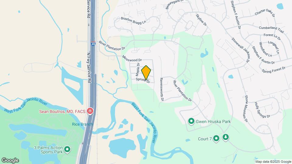 612 Spruce Dr Mapa y Detalles de la Ubicación