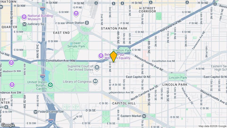 315 Constitution Ave NE Map and Location Details