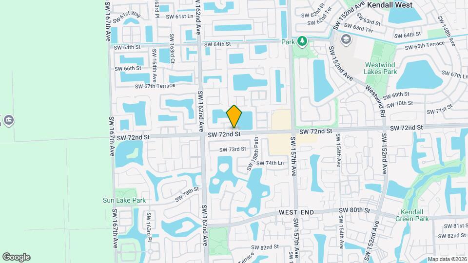 15950 SW 71st Terrace Map and Location Details