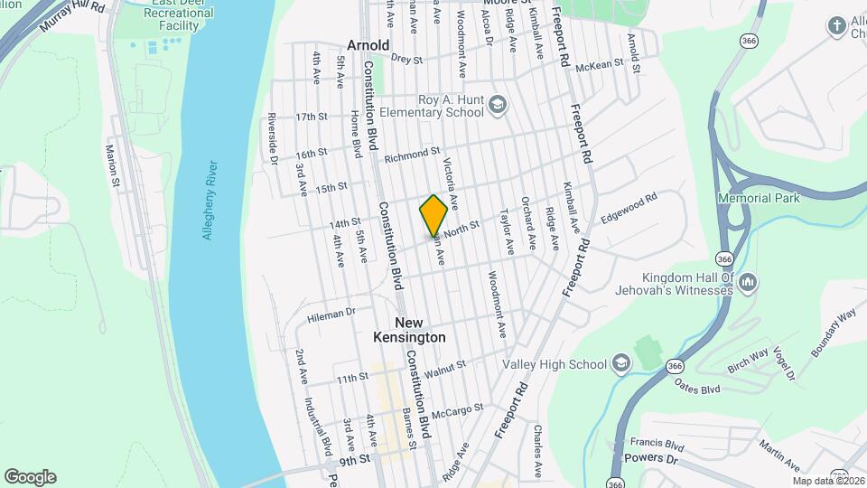 1393 Leishman Ave Map and Location Details