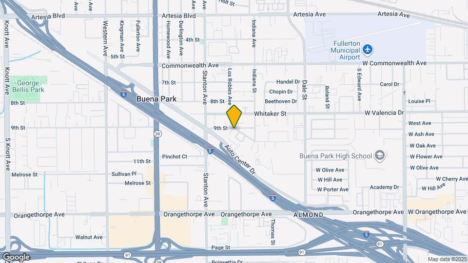 8142 California St Map and Location Details