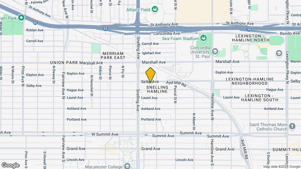 1538 Selby Ave Map and Location Details