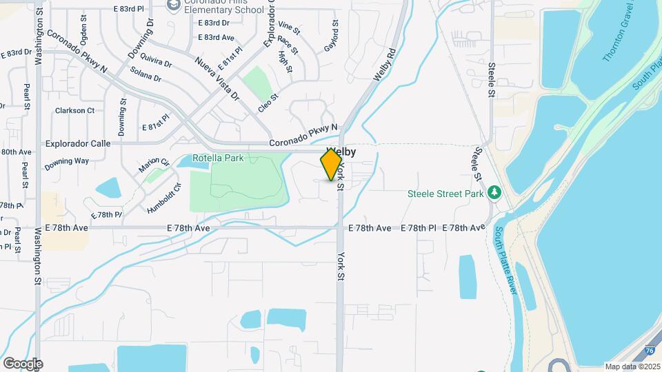 7903 York St Map and Location Details