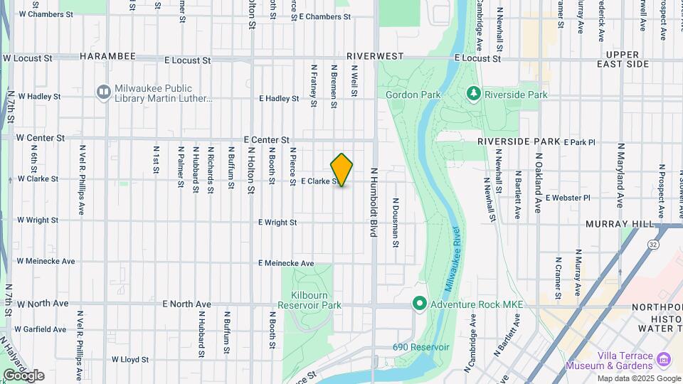 2562 N Bremen St Map and Location Details