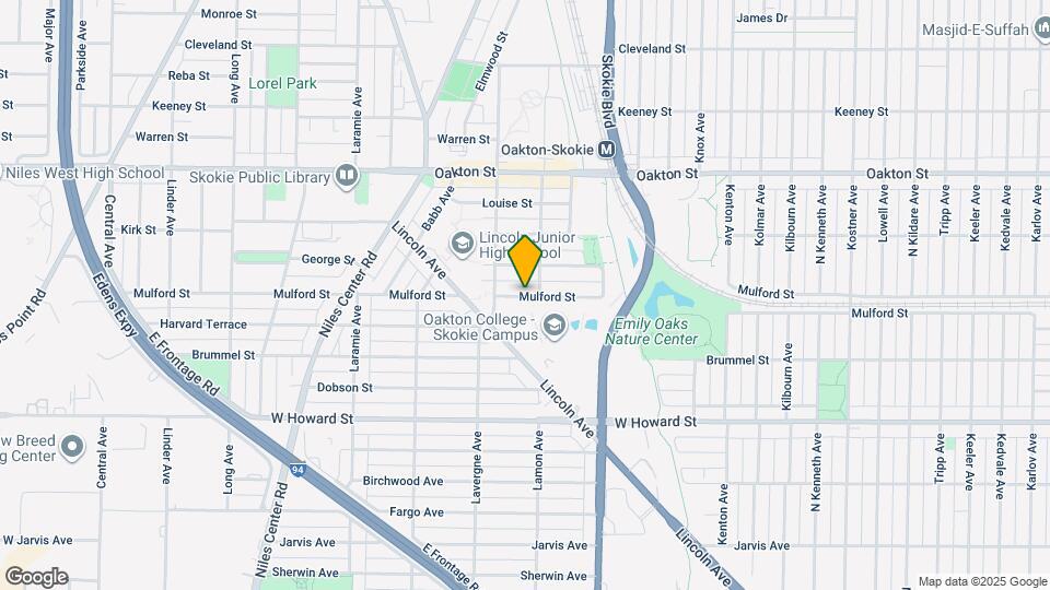 4924 Mulford St-Unit -3W Map and Location Details