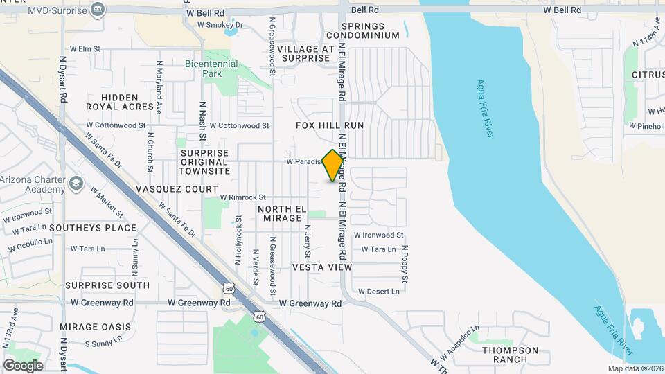 Cross Winds @ Three Star Pointe Map and Location Details