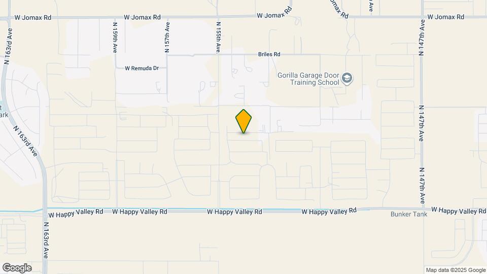15402 W Cottontail Ln Map and Location Details