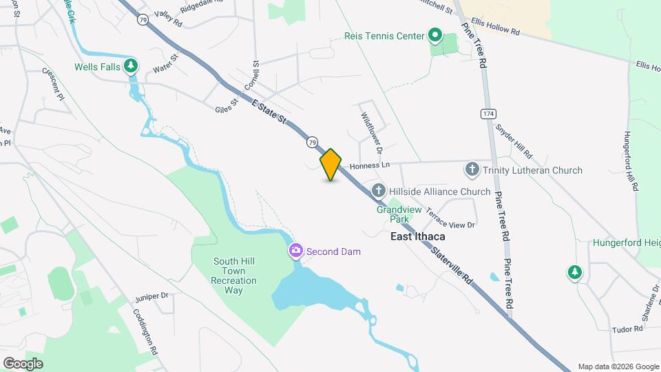 1401 Slaterville Rd Map and Location Details