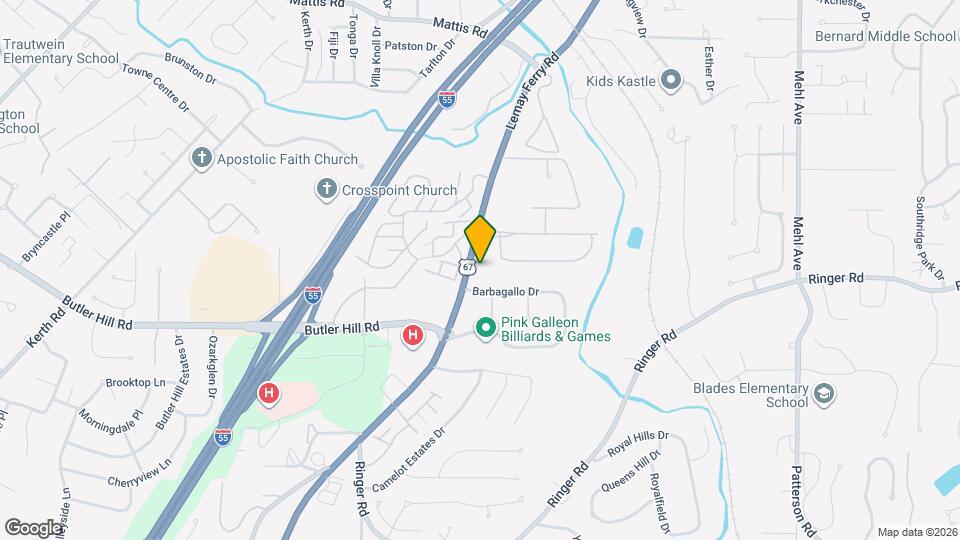 4950 Lemay Ferry Rd Map and Location Details