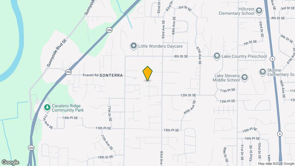 1038 81st Dr SE Map and Location Details