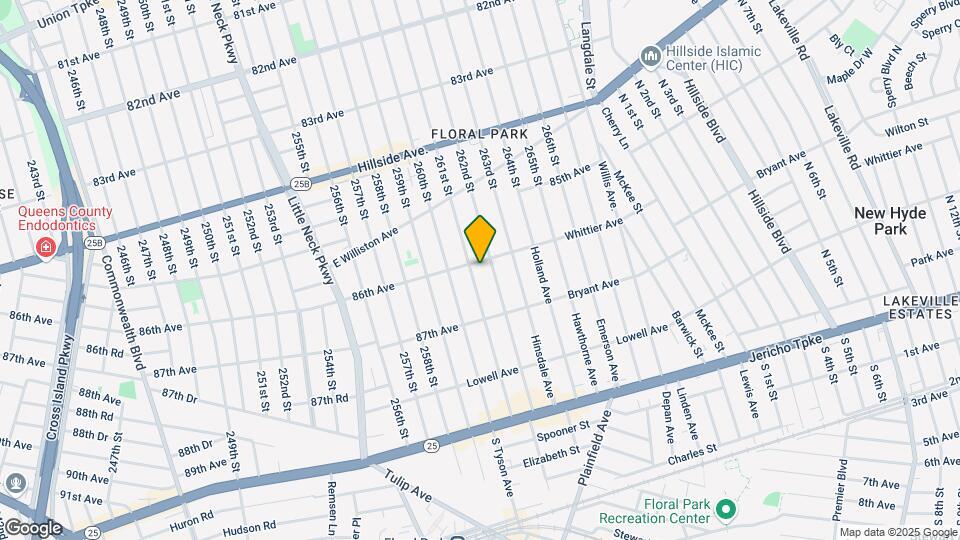 261-10 86th Ave-Unit -1st Fl Map and Location Details