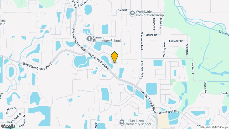 714 Crystal Bay Ln Map and Location Details