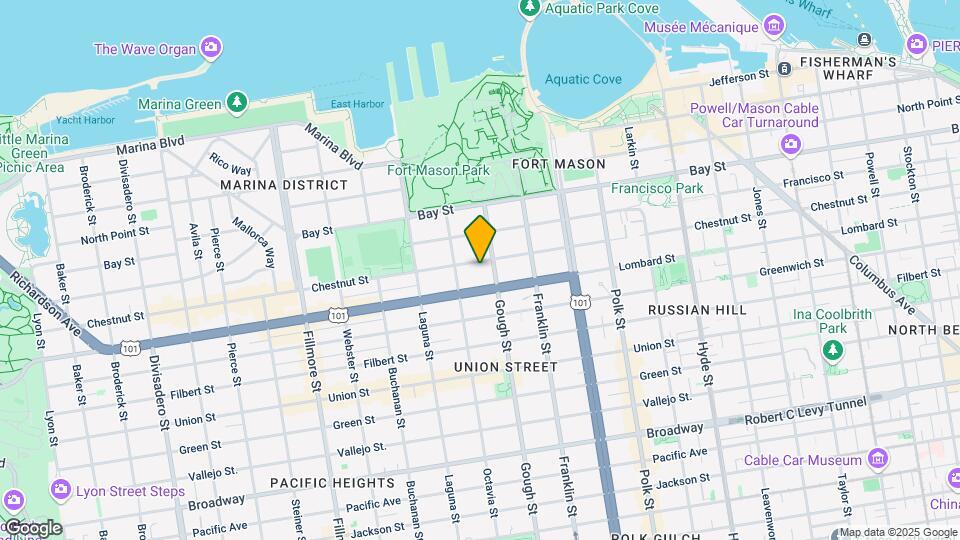 1535 Chestnut St Map and Location Details