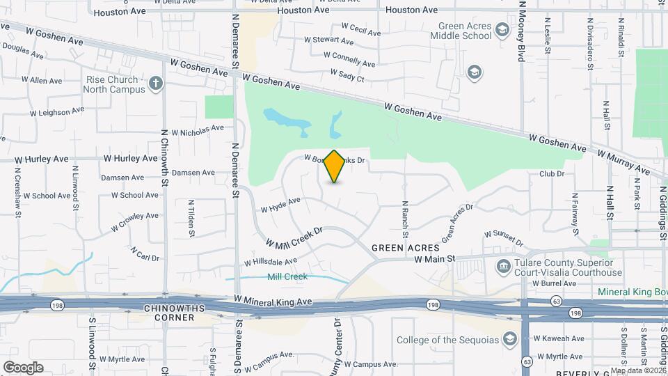 445 N O'Farrell Ct Map and Location Details