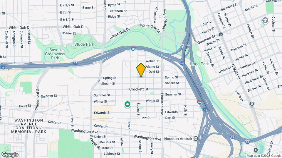 1715 Spring St Map and Location Details
