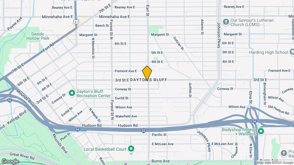 1056 3rd St E Map and Location Details
