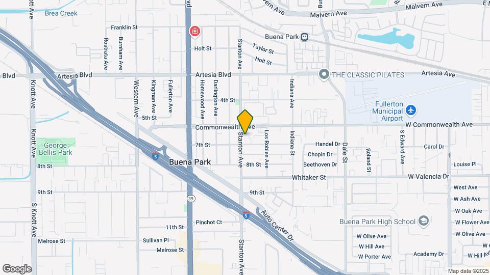 6292 Stanton Ave Map and Location Details