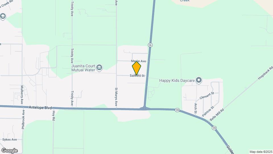 22845 Sanford St Map and Location Details