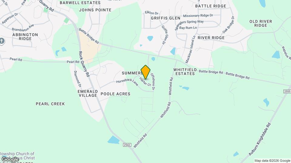 6829 Harter Ct Mapa y Detalles de la Ubicación