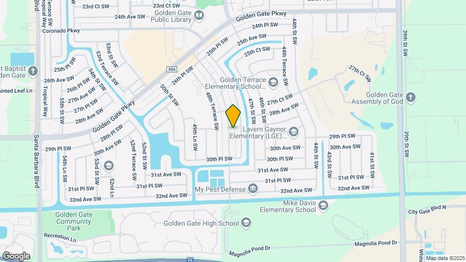2884 Tropicana Blvd Map and Location Details