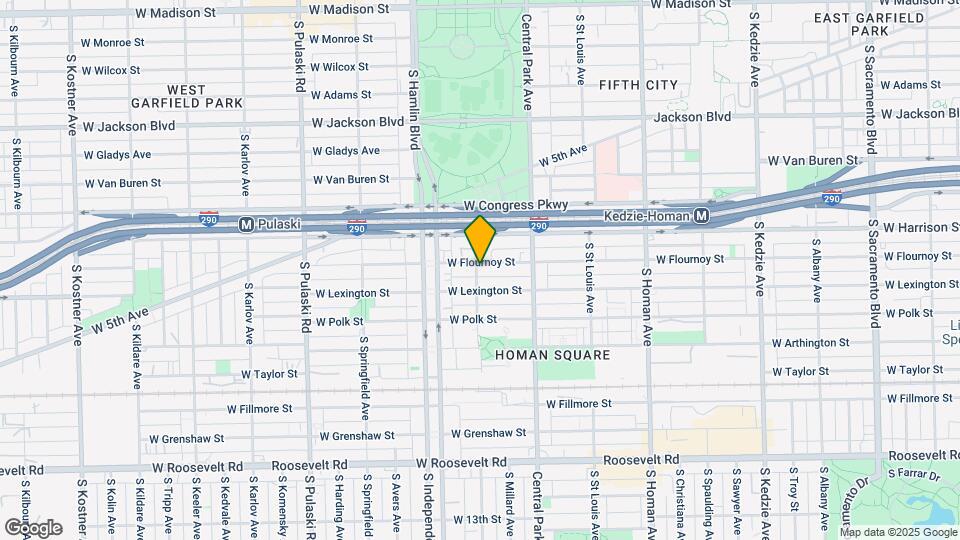 705 S Lawndale Ave Mapa y Detalles de la Ubicación
