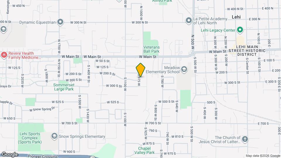 235 S 975 W St Map and Location Details