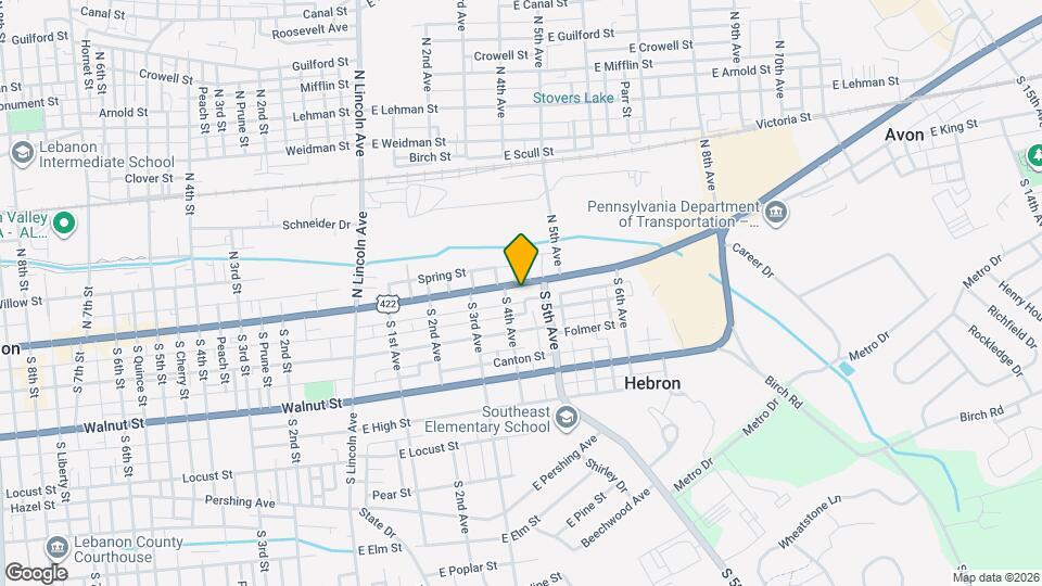 420 E Cumberland St, Unit 3 Mapa y Detalles de la Ubicación