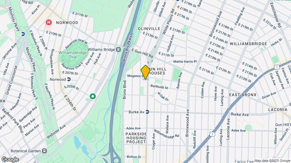3377 White Plains Map and Location Details