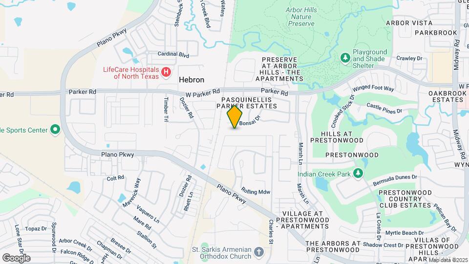 2521 Hampstead Ln. Map and Location Details