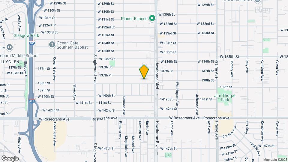 4465 W 140th St Mapa y Detalles de la Ubicación