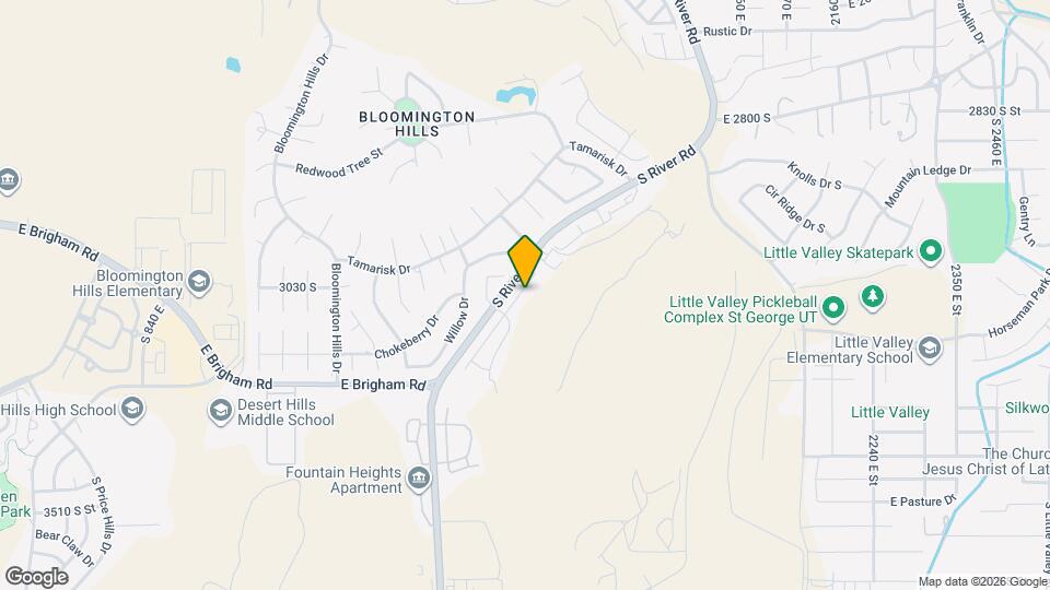 3123 S Relic Ridge Dr Map and Location Details