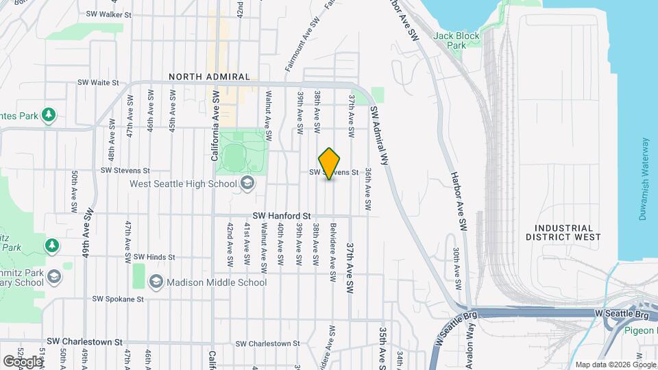 3017 Belvidere Ave SW Map and Location Details