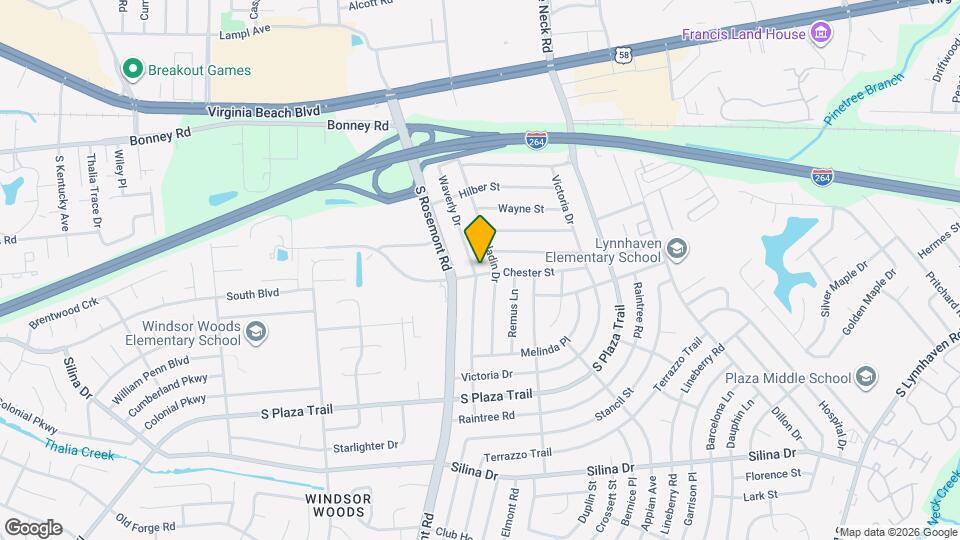 3556 Chester St Map and Location Details