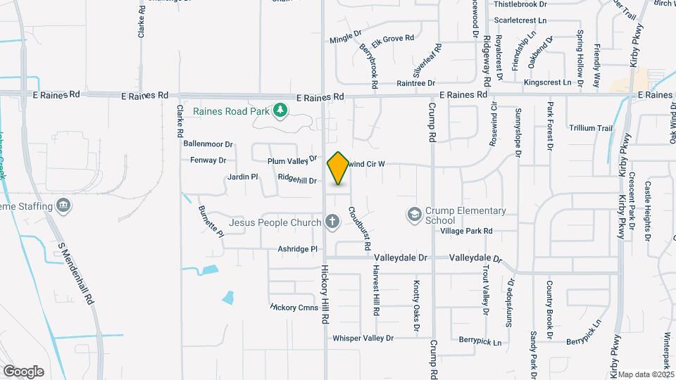 5936 Blackrock Ln Map and Location Details