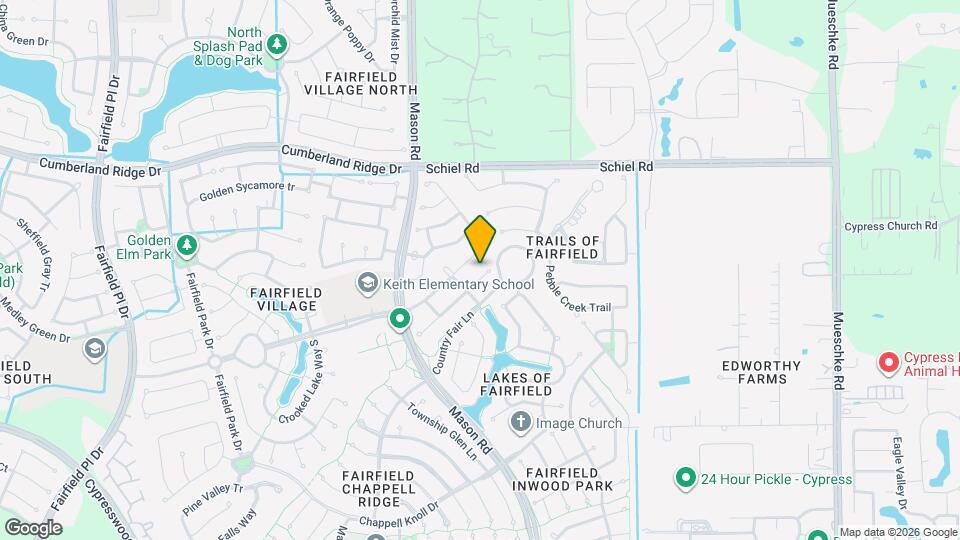20214 Stone Falls Ct Map and Location Details