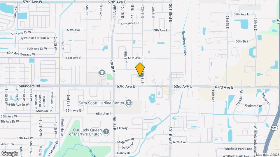 1125 62nd Avenue Dr Map and Location Details