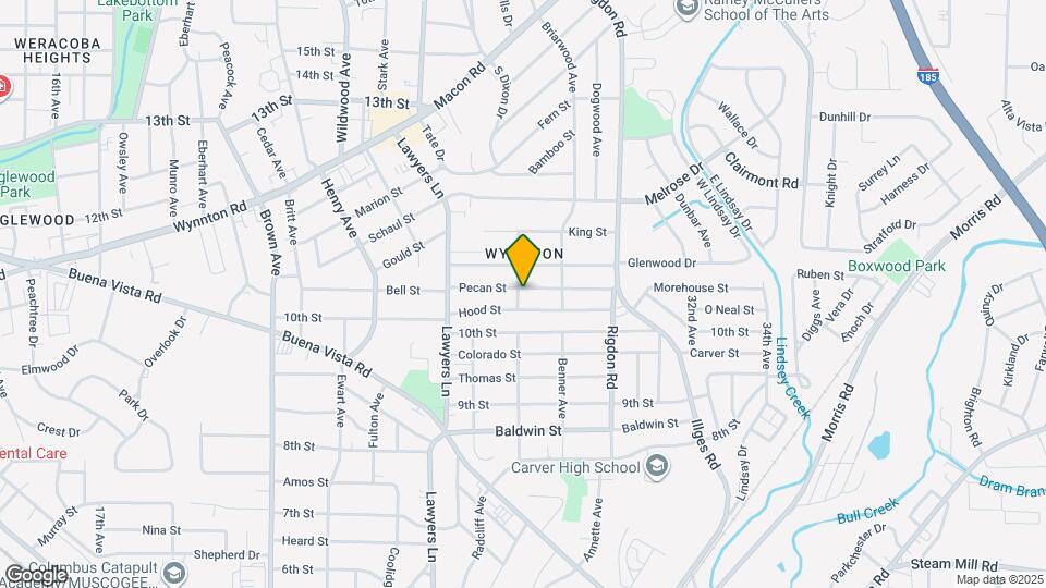 2802 Pecan St Map and Location Details