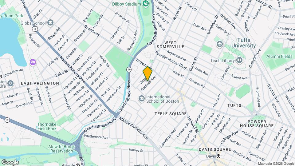 39 Garrison Ave, Unit 1 Map and Location Details