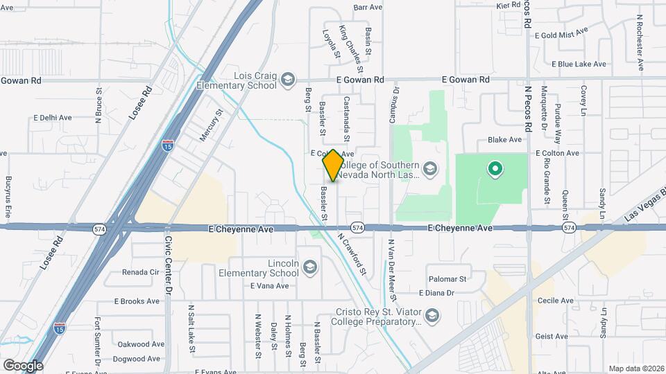 3309 N Crawford St Map and Location Details