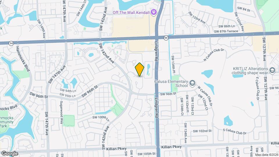 13864 SW 93rd Ln Map and Location Details