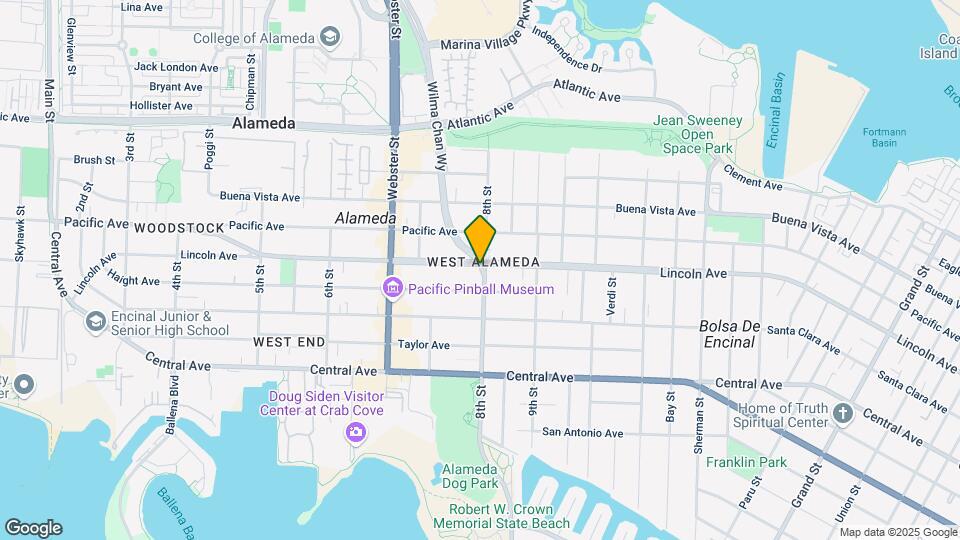 1547 8th St Map and Location Details