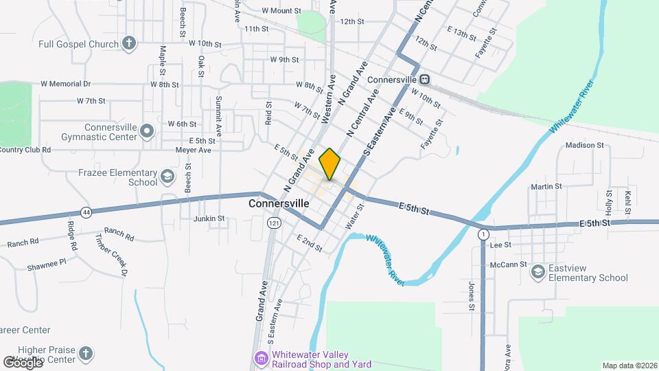 430 N Central Ave Map and Location Details