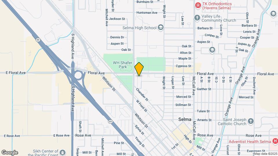 2841 Willow St Map and Location Details