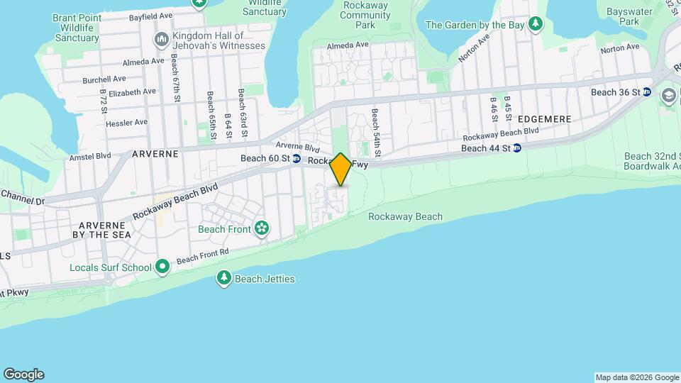 1-41 Beach 56th Pl, Unit 2012 Map and Location Details